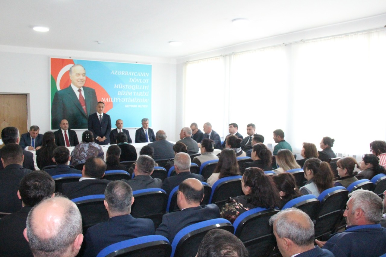 Goranboyda növbəti səyyar qəbul keçirildi - FOTOLAR